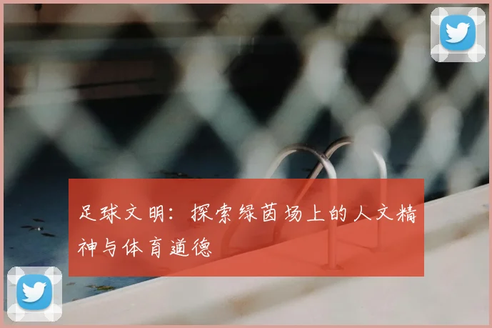 足球文明：探索绿茵场上的人文精神与体育道德